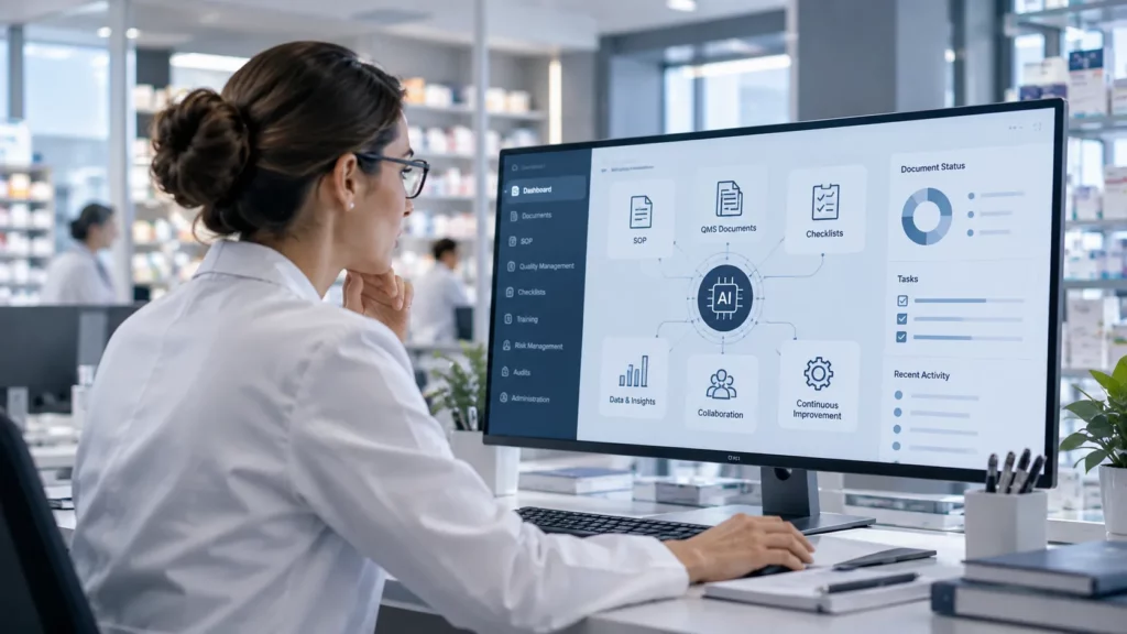 Intelligenza artificiale in farmacia e nel QMS per la gestione della qualità